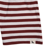 Organic Cotton Brick Stripe Shorts