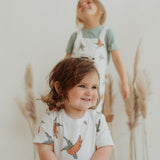 Organic Cotton Birdsong Romper