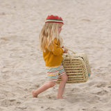 Adjustable Drawstring Baby and Kids Beach Seersucker Striped Shorts