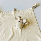 Organic Baby Lovey Security Blanket Cuddle Cloth