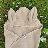 Hooded Baby Towel with Rabbit Ears