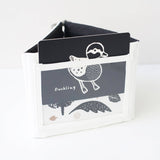 High-Contrast Baby Tummy Time Gallery with Mirror