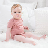 Classic Short Sleeve Organic Cotton Baby Bodysuit