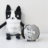 Organic Cotton Taggy Ball with Rattle