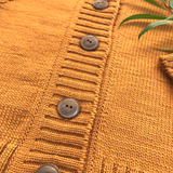 Merino Wool Button Cardigan