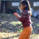 Organic Owl Fair Isle Knitted Jumper