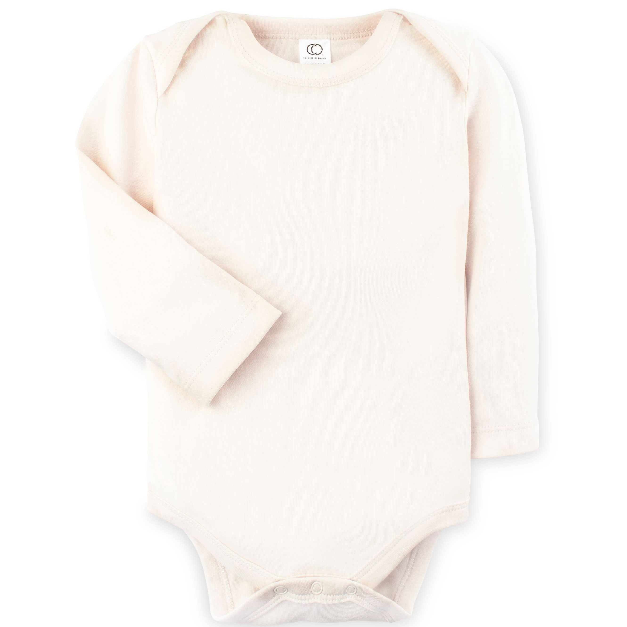 Classic Long Sleeve Organic Cotton Baby Bodysuit