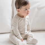 Organic Cotton Footed Zipper Sleeper