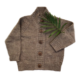 Merino Wool Button Cardigan