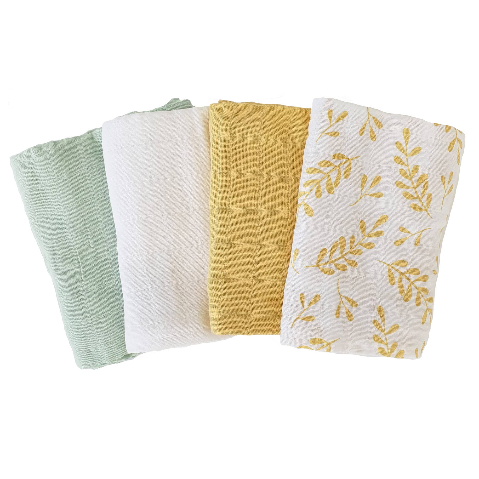 Summer Breeze Organic Muslin Blanket - 4 Pack