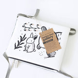 High-Contrast Baby Tummy Time Gallery with Mirror