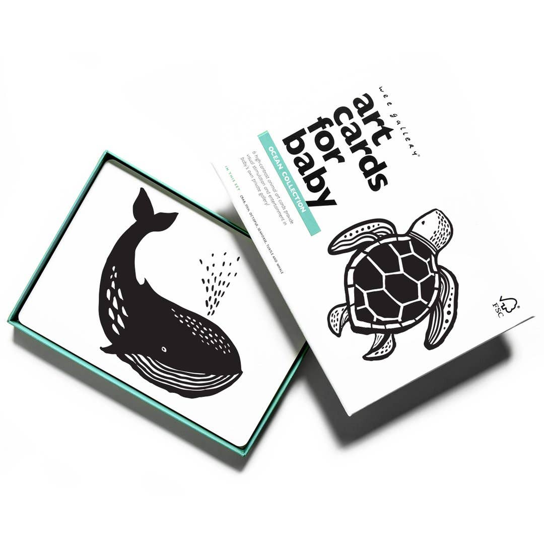 Black & White Art Cards for Baby