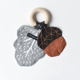 Organic Cotton & Maple Wood Crinkle Teether