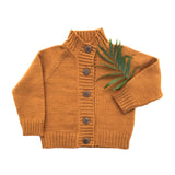 Merino Wool Button Cardigan