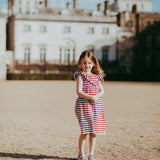 Organic Cotton Brick Stripe Dress