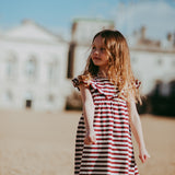 Organic Cotton Brick Stripe Dress