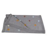 Organic Cotton Dotty Blanket