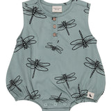 Organic Cotton Damselfly Bubble Romper