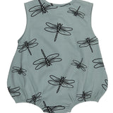 Organic Cotton Damselfly Bubble Romper