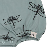 Organic Cotton Damselfly Bubble Romper