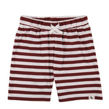 Organic Cotton Brick Stripe Shorts