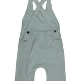 Organic Cotton Bear Shortie Dungaree