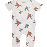 Organic Cotton Birdsong Romper