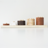 Eco-friendly Woodland Count & Stack Toy