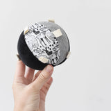 Organic Cotton Taggy Ball with Rattle