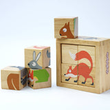 Eco-Friendly Barnyard Rubberwood Buddy Blocks