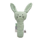Organic Cotton Muslin Rabbit Rattle