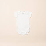 Undyed Organic Cotton Short Sleeve Baby Body