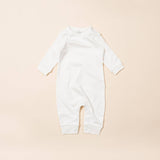 Undyed Organic Cotton Baby Playsuit