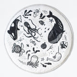 Organic Cotton Reversible Ocean Playmat