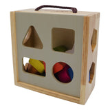 On The Go Wooden Shape Sorter