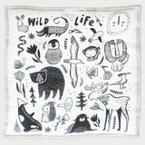 Organic Cotton Wildlife Reversible Playmat
