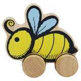 Wooden Garden Bee Push Around Toy