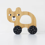 Eco-friendly Bamboo Push Toy